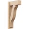 Ekena Millwork 5 1/2-in W x 12-in D x 24-in H Funston Block Rough Cedar Woodgrain TimberThane Outlooker, Primed Tan OUTUR055X12X24FST44RCPR - alternate 1